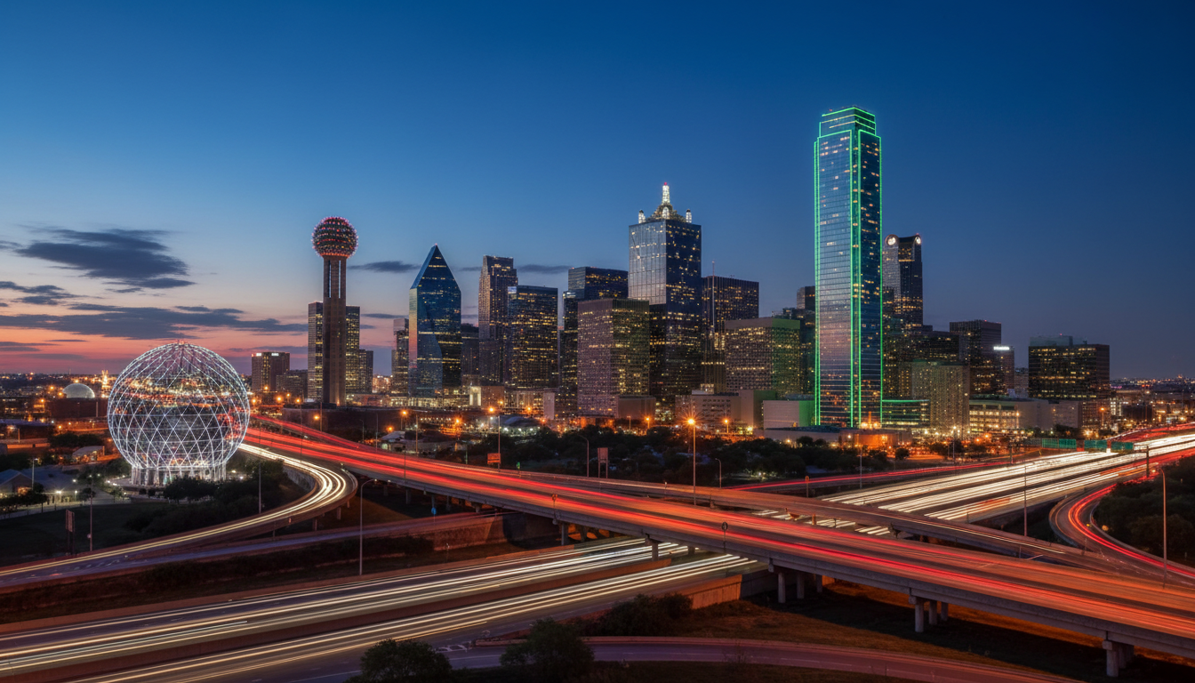 Dallas/Fort Worth skyline